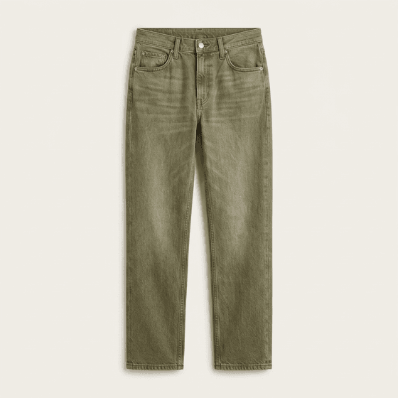 Jeans oliva